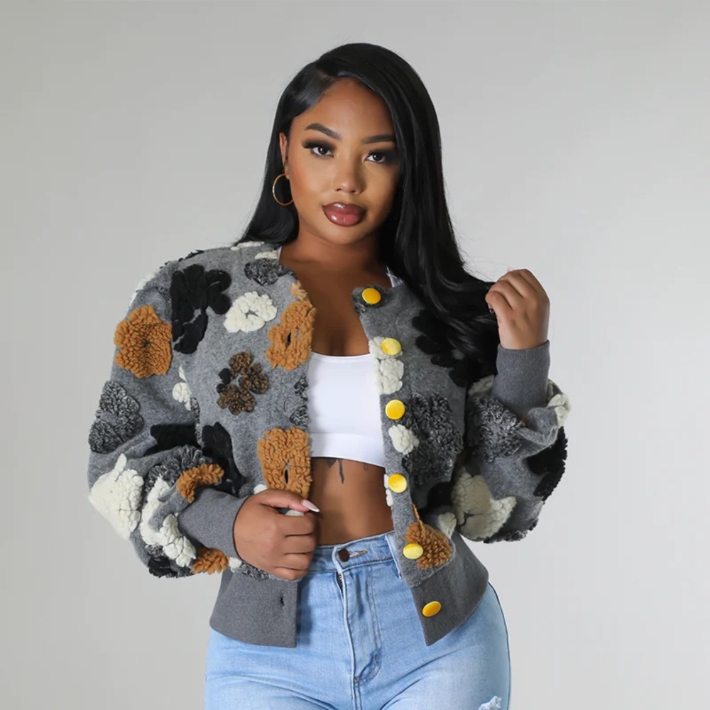 Flower Cardigan Jacket